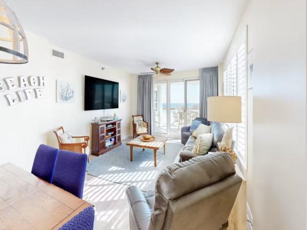 Located on Navarre Beach on the 4th floor